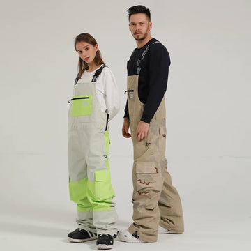 Gsou Snow Cargo Baggy Snow Bibs