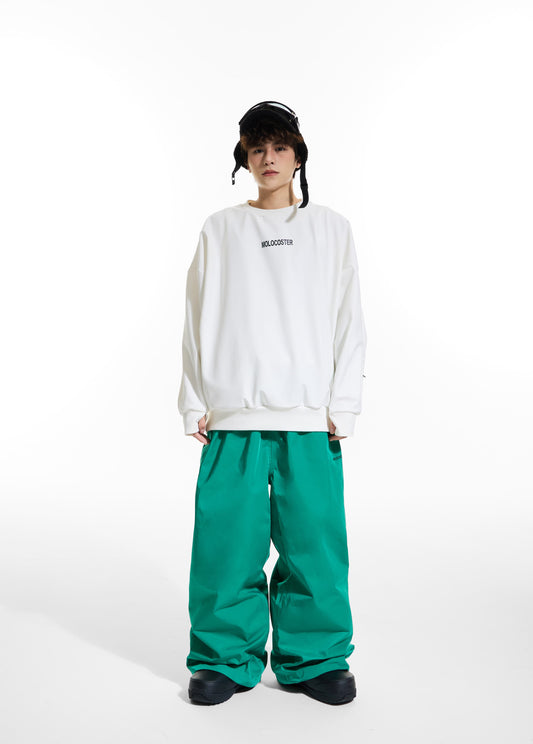 Molocoster Oversize Fleece Baggy Snow Pants