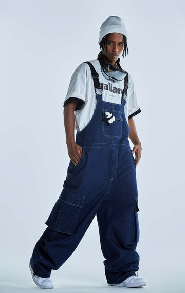 RenChill Panda Jeans Baggy Style Bibs - Limited