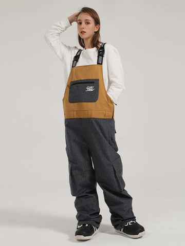 Gsou Snow PowSlayer Baggy Bibs - Dark Grey