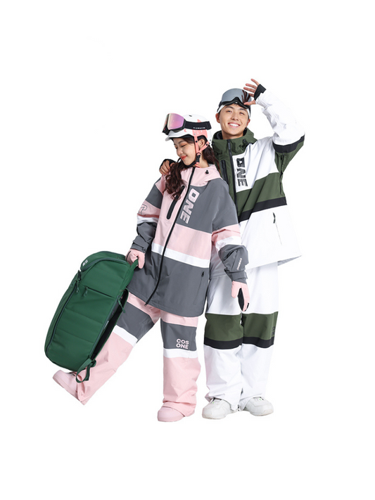 Cosone Glimmer Baggy Style Outdoor Snow Pants