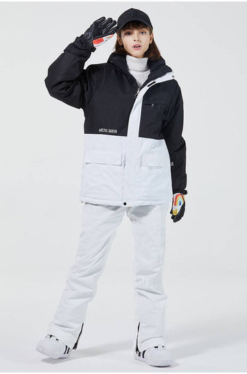 ARCTIC QUEEN Unisex Blizzard Snow Suit - Black Series