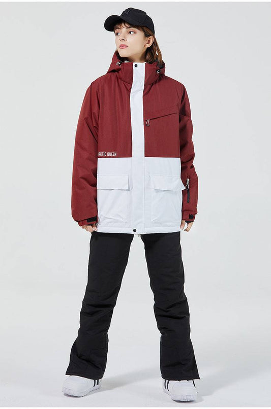 ARCTIC QUEEN Unisex Blizzard Snow Suit - Red Series