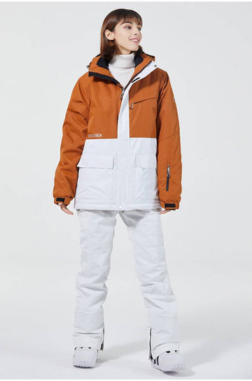 ARCTIC QUEEN Unisex Blizzard Snow Suit - Brown Series