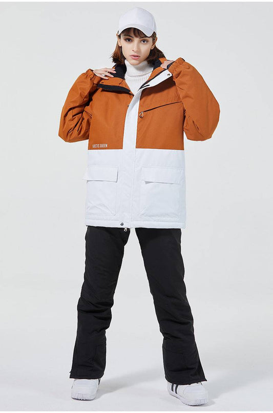 ARCTIC QUEEN Unisex Blizzard Snow Suit - Brown Series