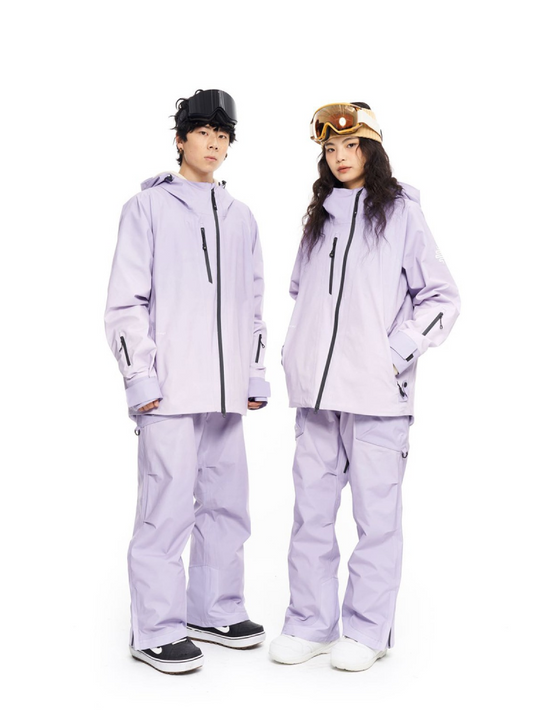 LITAN Snowdrift Gradient Shell Baggy Snow Pants