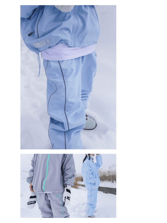 POMT Mountain Gradient Baggy Snow Pants