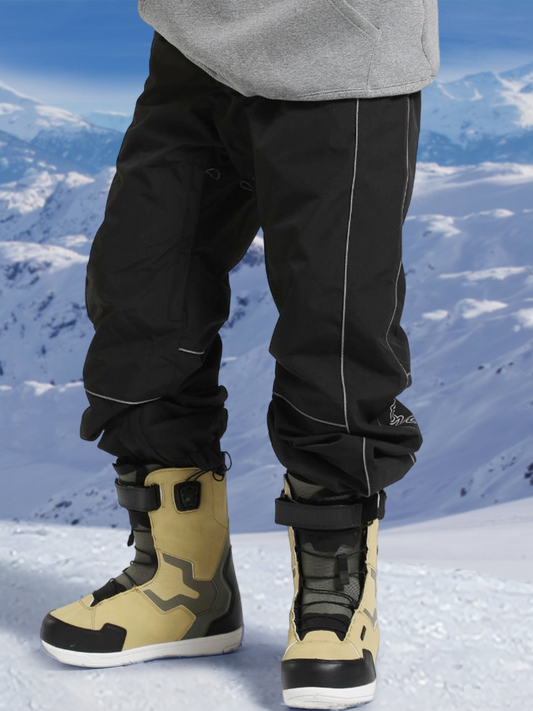 Gsou Snow Reflective Liners Baggy Pants