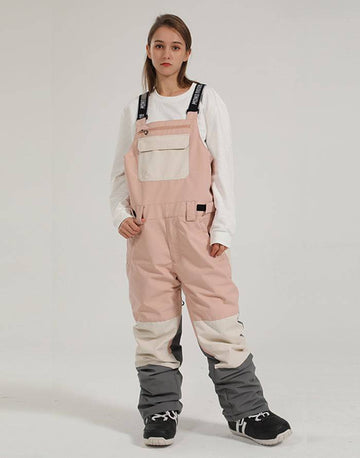 Gsou Snow Mountain Discover Bibs - Light Pink