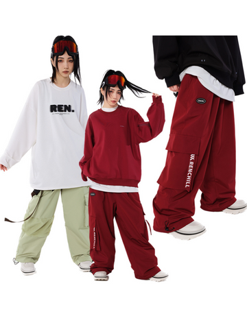 RenChill Wine Baggy Style Snow Pants