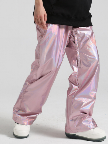 Gsou Snow Neon Holographic Snow Pants