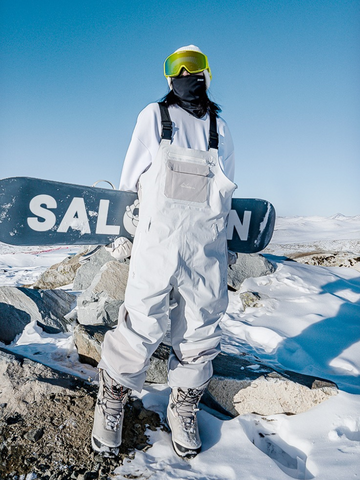 NIS Colorblock Baggy Snow Bibs