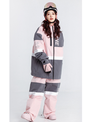 Cosone Glimmer Baggy Style Outdoor Snow Pants