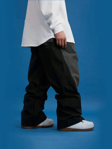 NIS Black Airsky Baggy Snow Pants