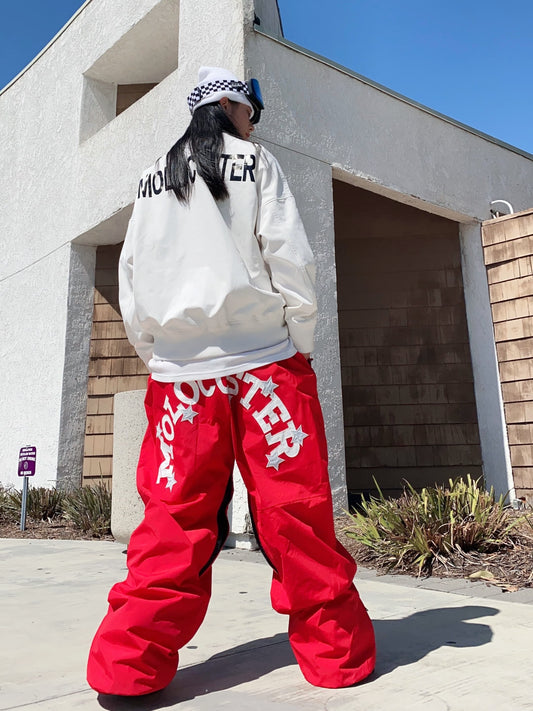 Molocoster Hip Logo Baggy Snow Pants