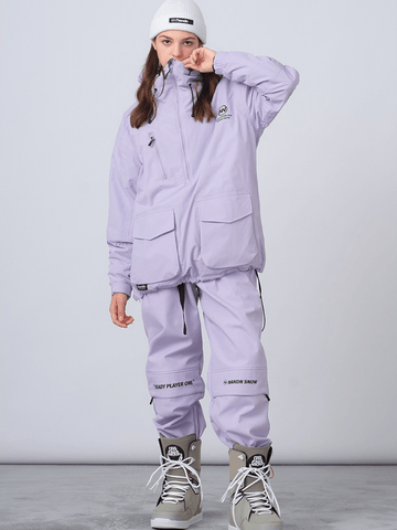 NANDN Winter Jacket and Baggy Snow Pant Suit