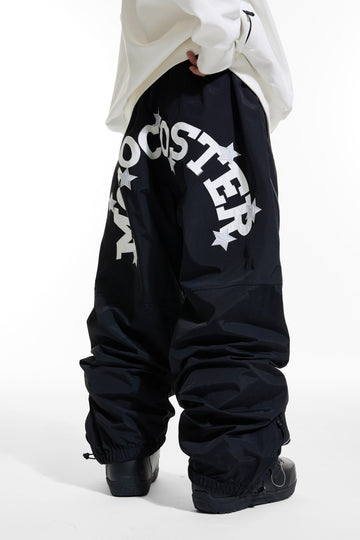 Molocoster Hip Logo Baggy Snow Pants